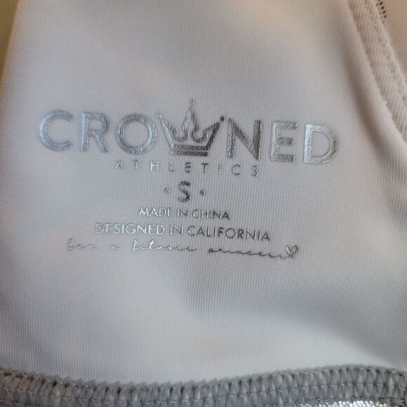 New Crowned Athletics Galactic Gals Rebel Princess Sports Bra Size Small - Picture 6 of 9